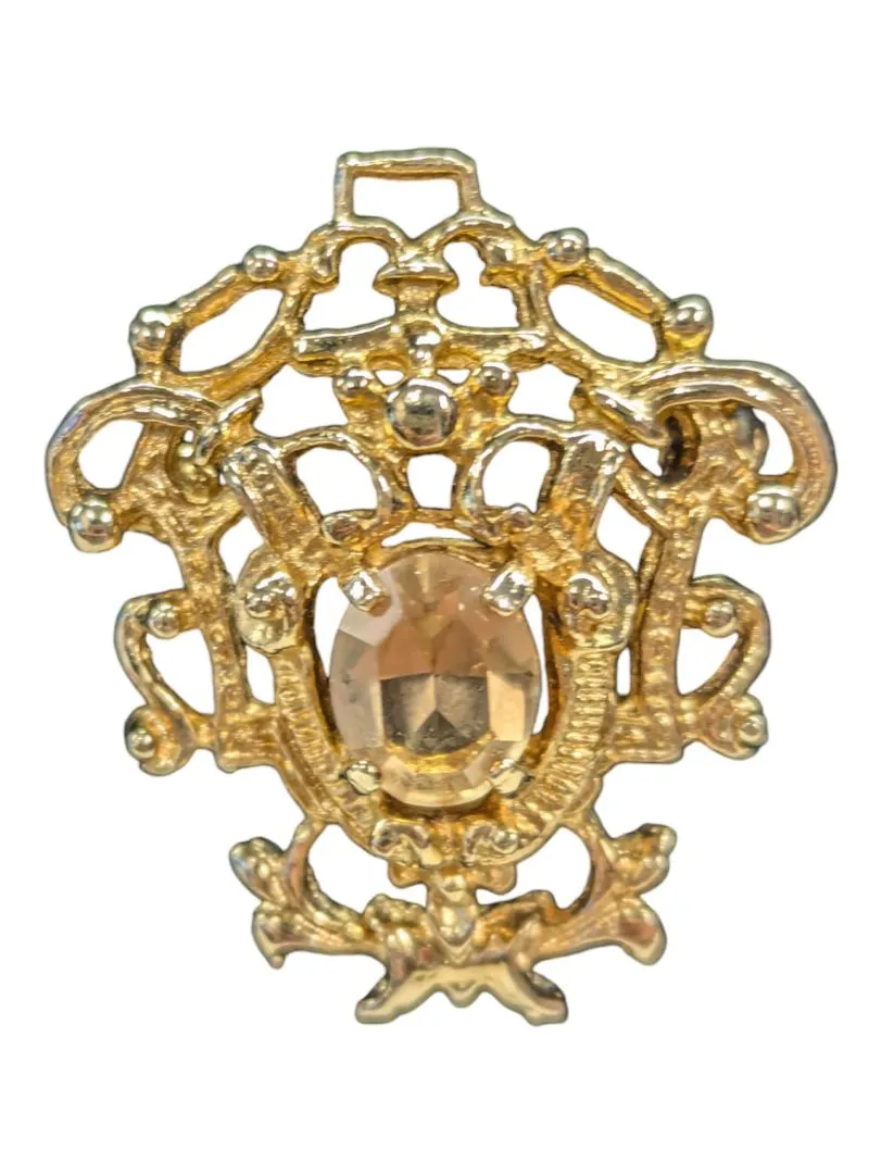 8 Vintage Brooches