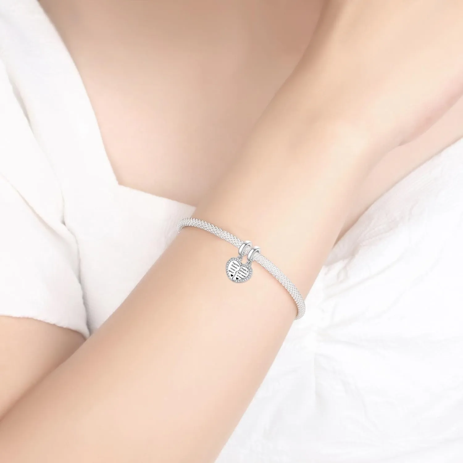 925 Sterling Silver Charm Fits Bracelets and Necklaces Charms for Women Fashion Jewelry for Women, Lover, Mother and Friend