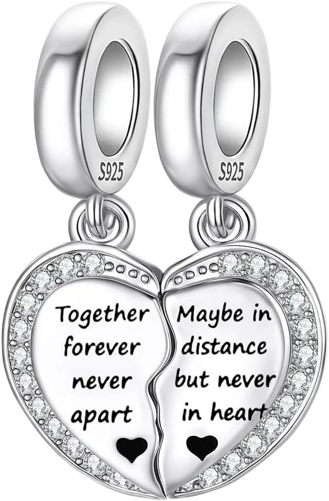 925 Sterling Silver Charm Fits Bracelets and Necklaces Charms for Women Fashion Jewelry for Women, Lover, Mother and Friend