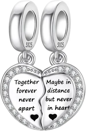 925 Sterling Silver Charm Fits Bracelets and Necklaces Charms for Women Fashion Jewelry for Women, Lover, Mother and Friend