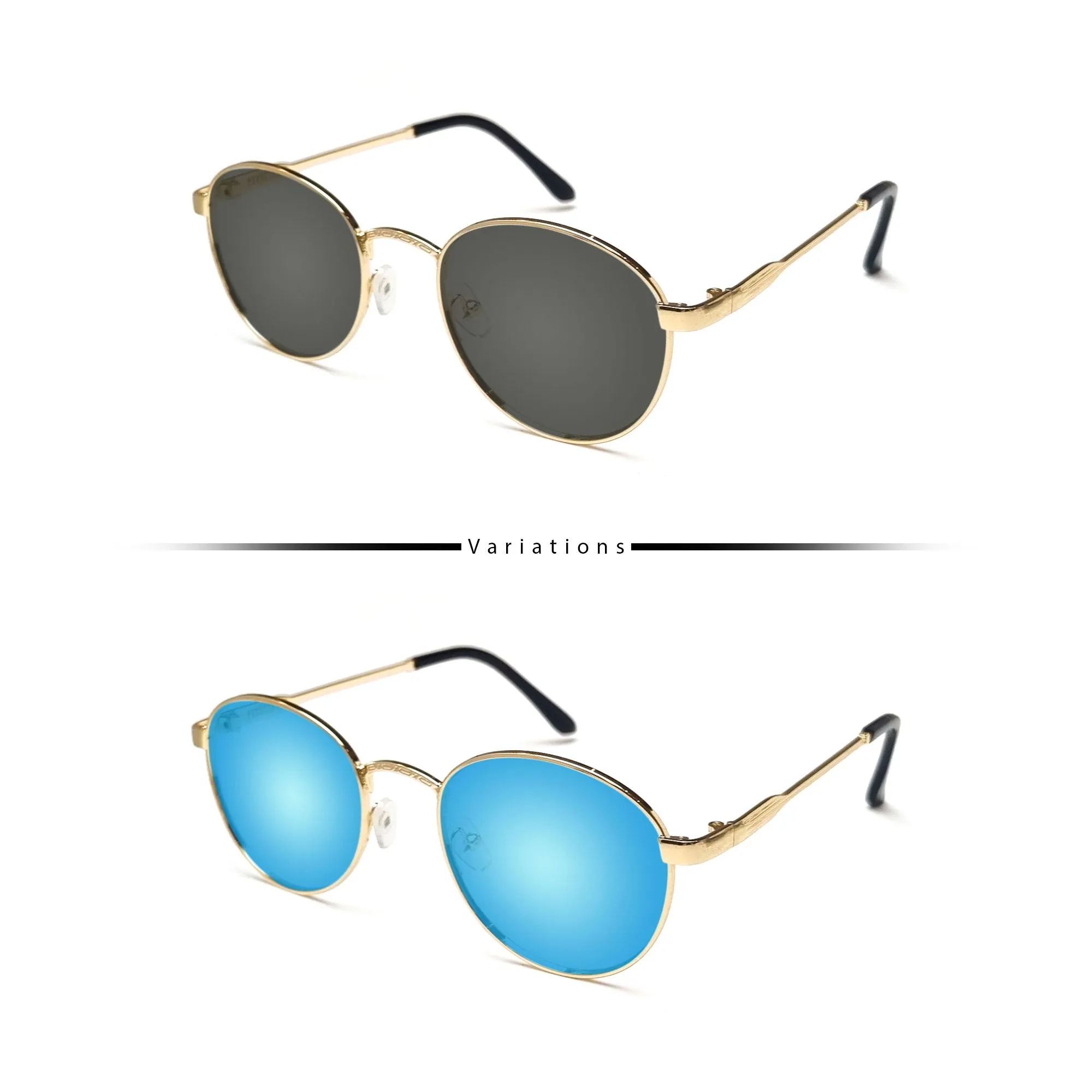 Alex Gold Round UV400