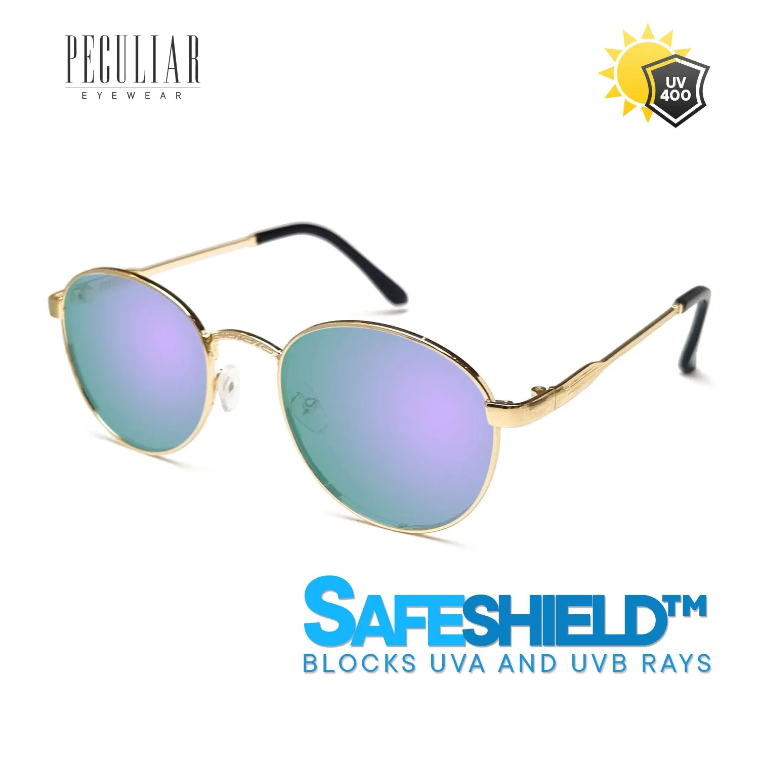 Alex Gold Round UV400