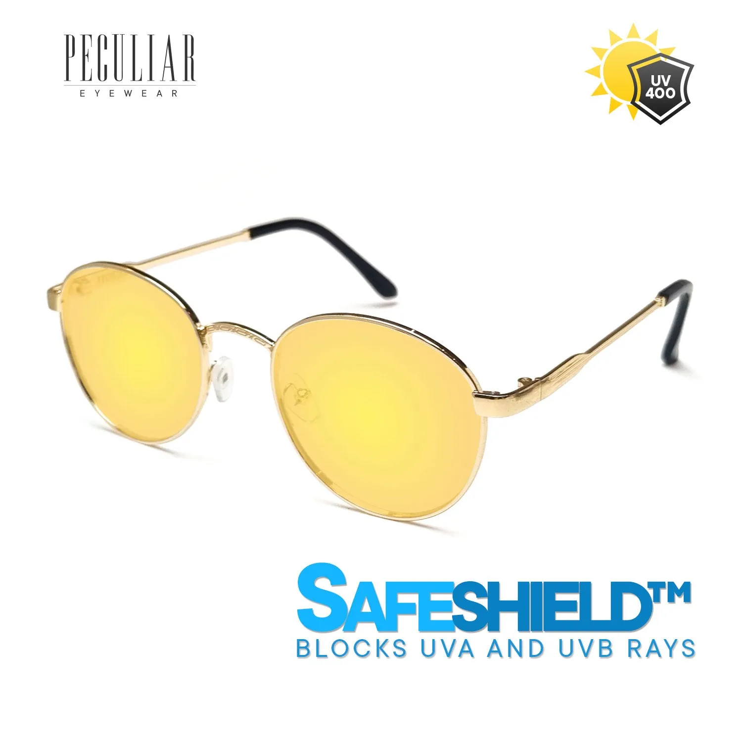 Alex Gold Round UV400