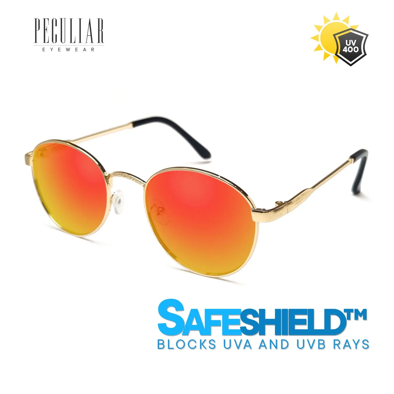 Alex Gold Round UV400