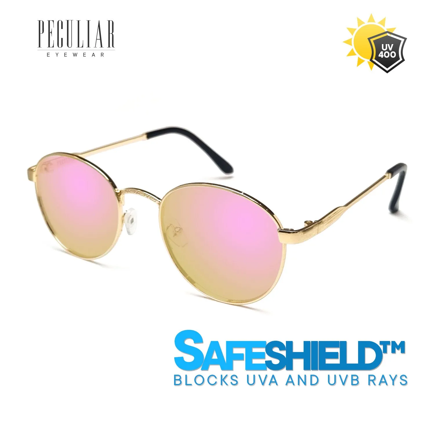 Alex Gold Round UV400