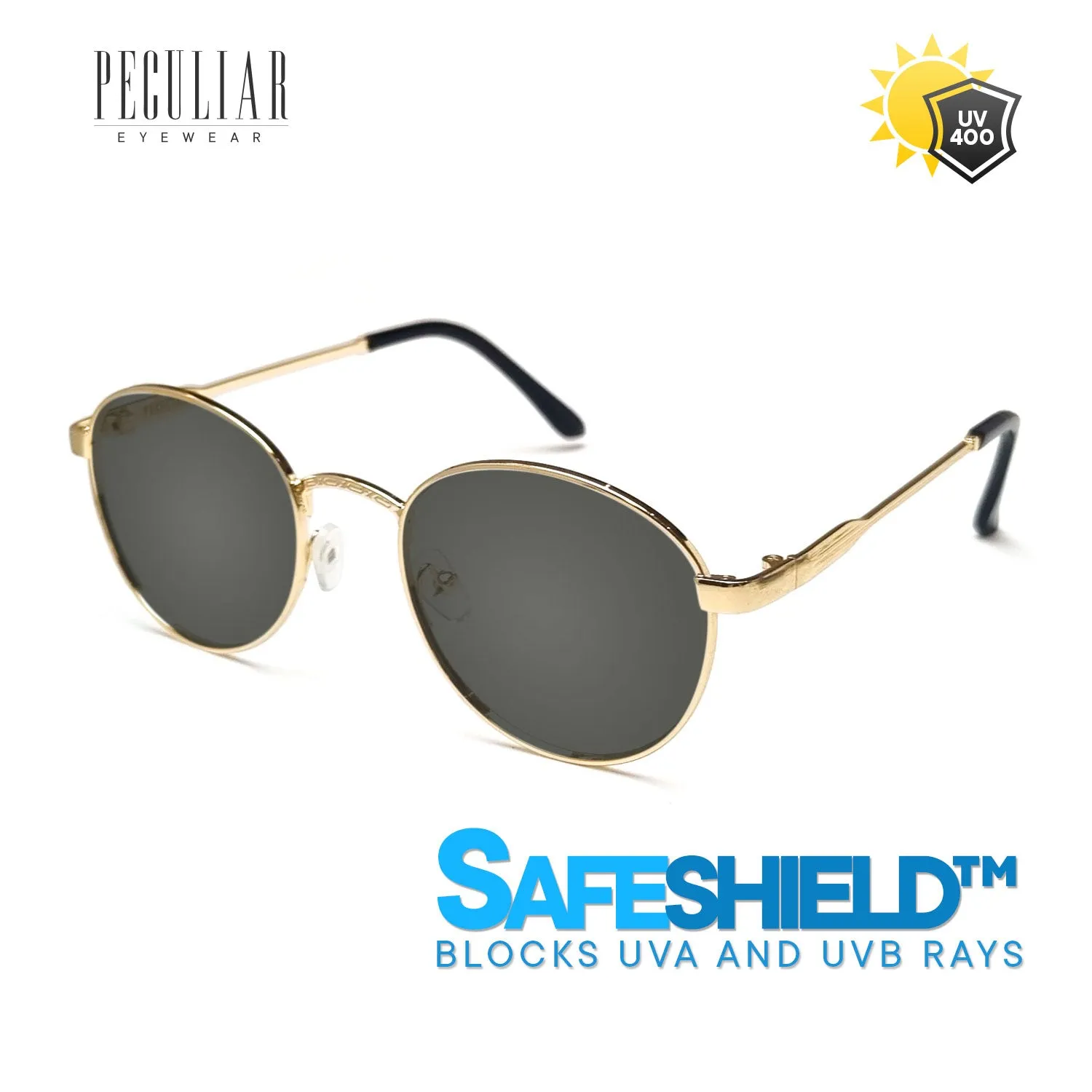 Alex Gold Round UV400