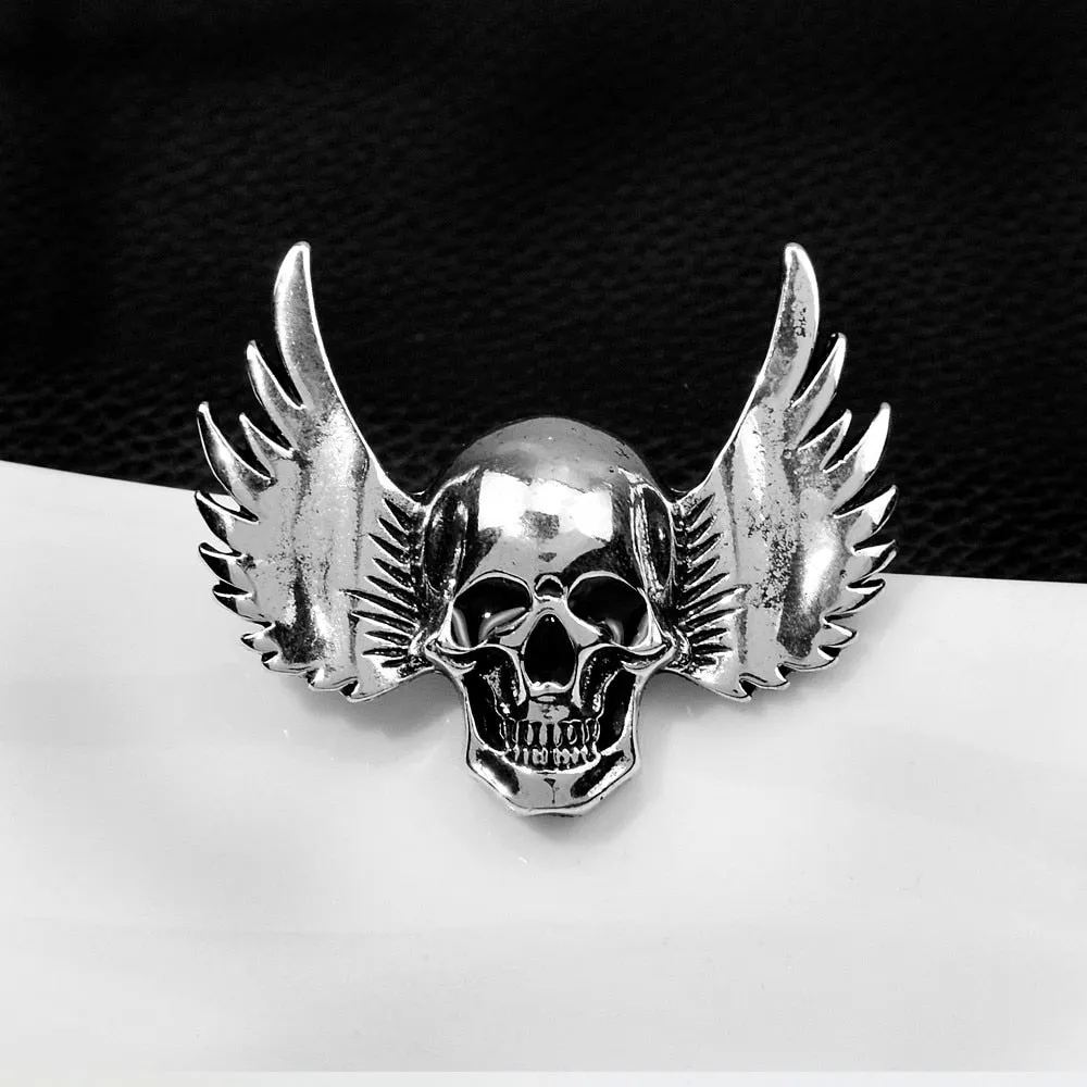 Alloy Skeleton Brooches For Men Halloween Ghost Pin Vintage Jewelry