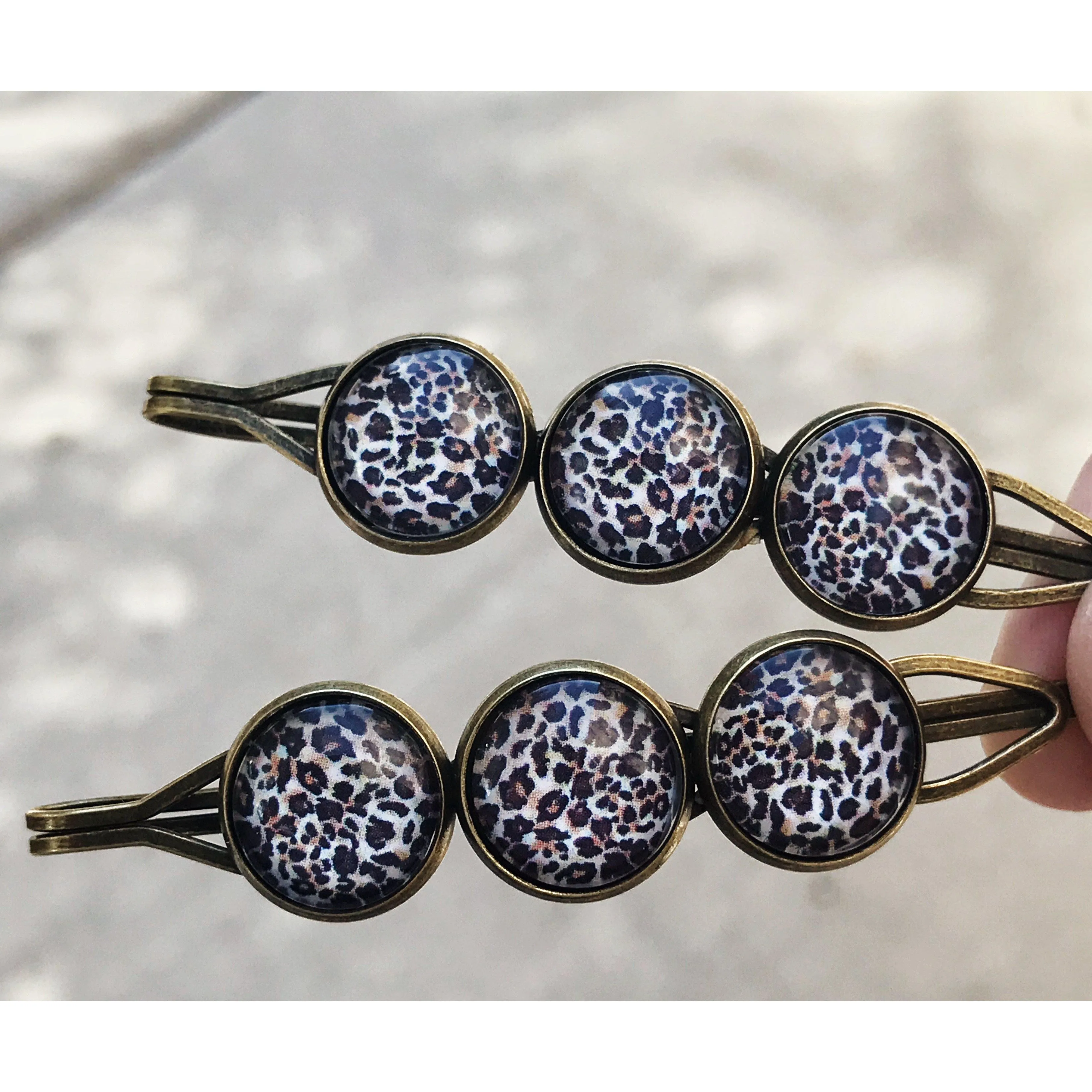 Animal Print Women’s Decorative Hair Pins - Trendy & Chic Hair Accessories
