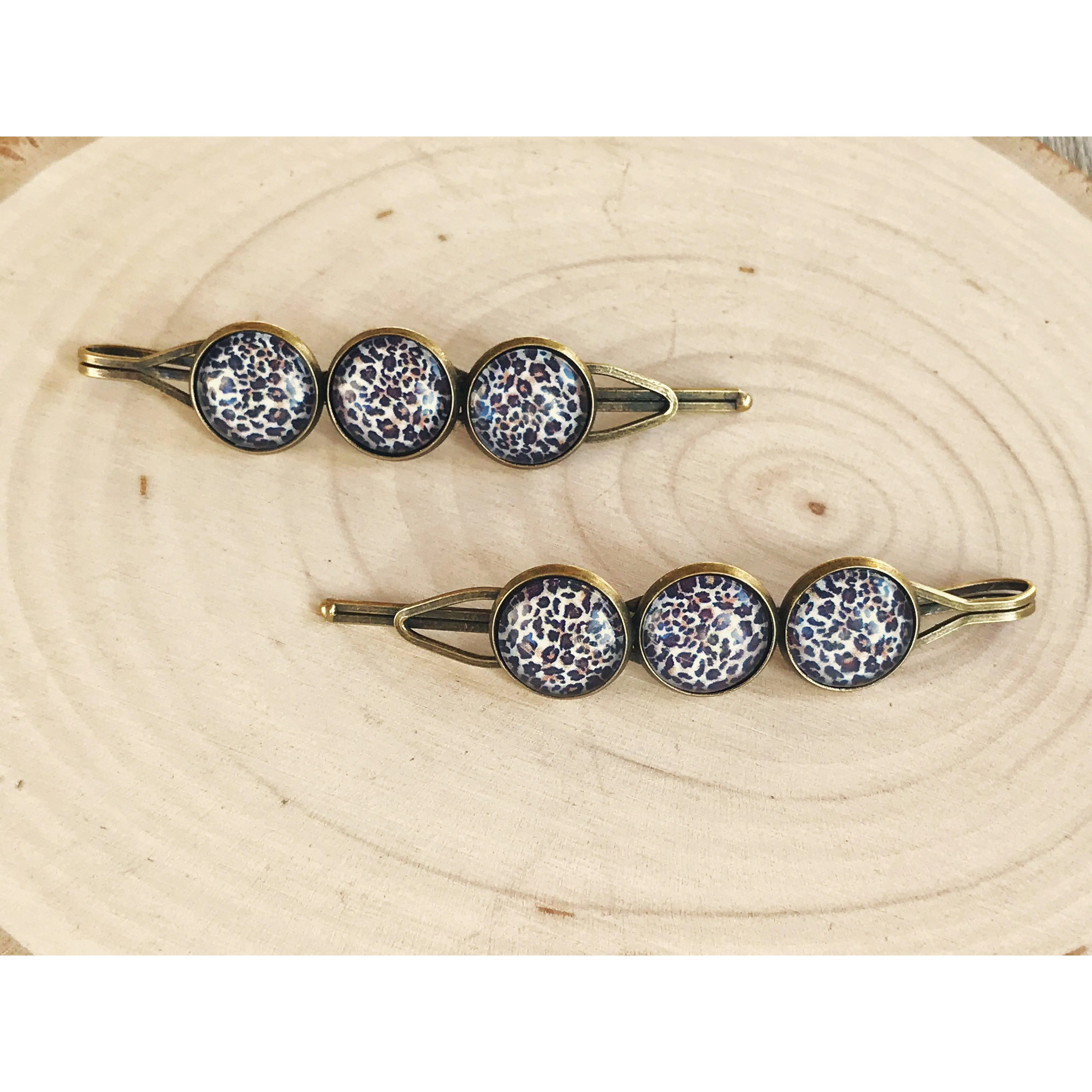 Animal Print Women’s Decorative Hair Pins - Trendy & Chic Hair Accessories