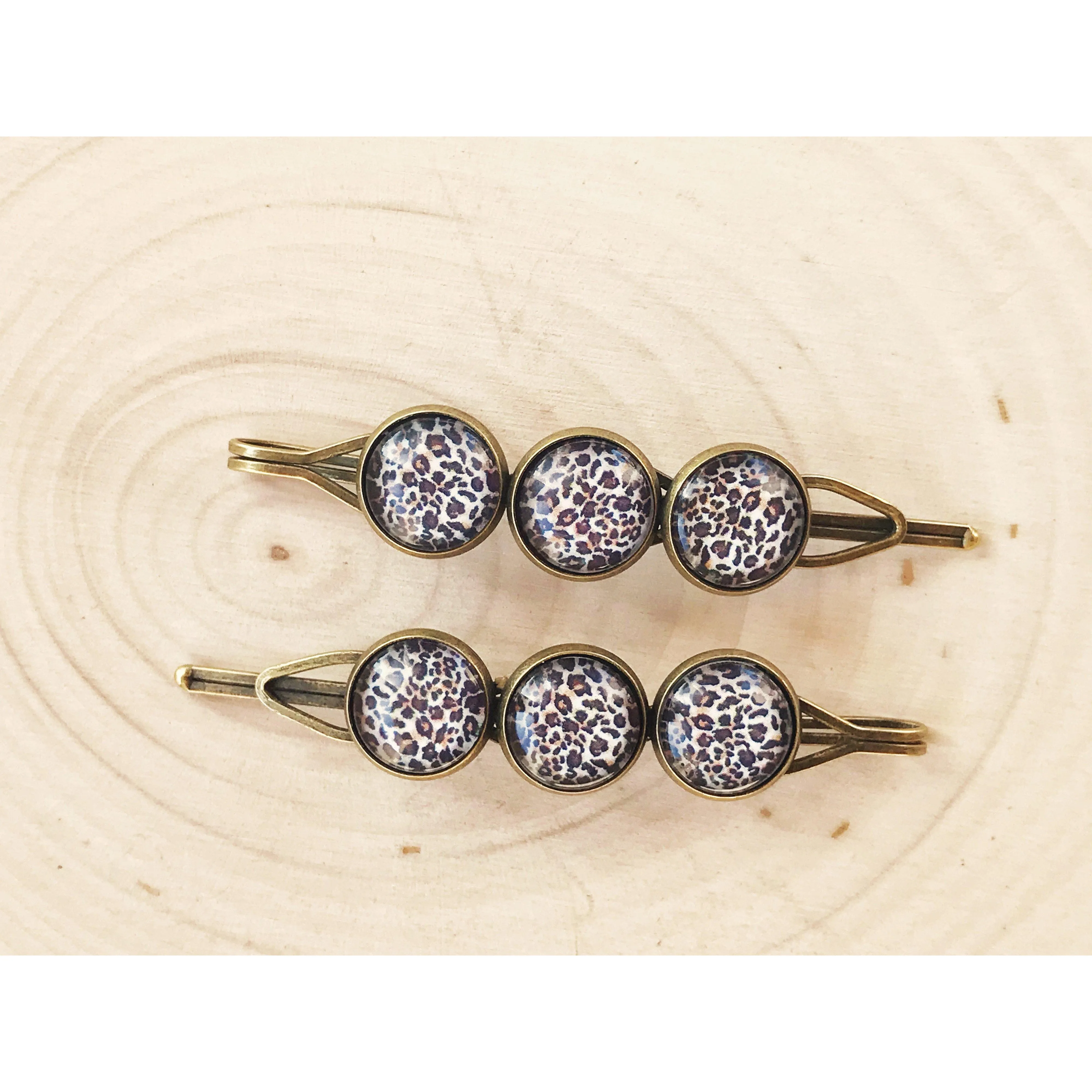 Animal Print Women’s Decorative Hair Pins - Trendy & Chic Hair Accessories
