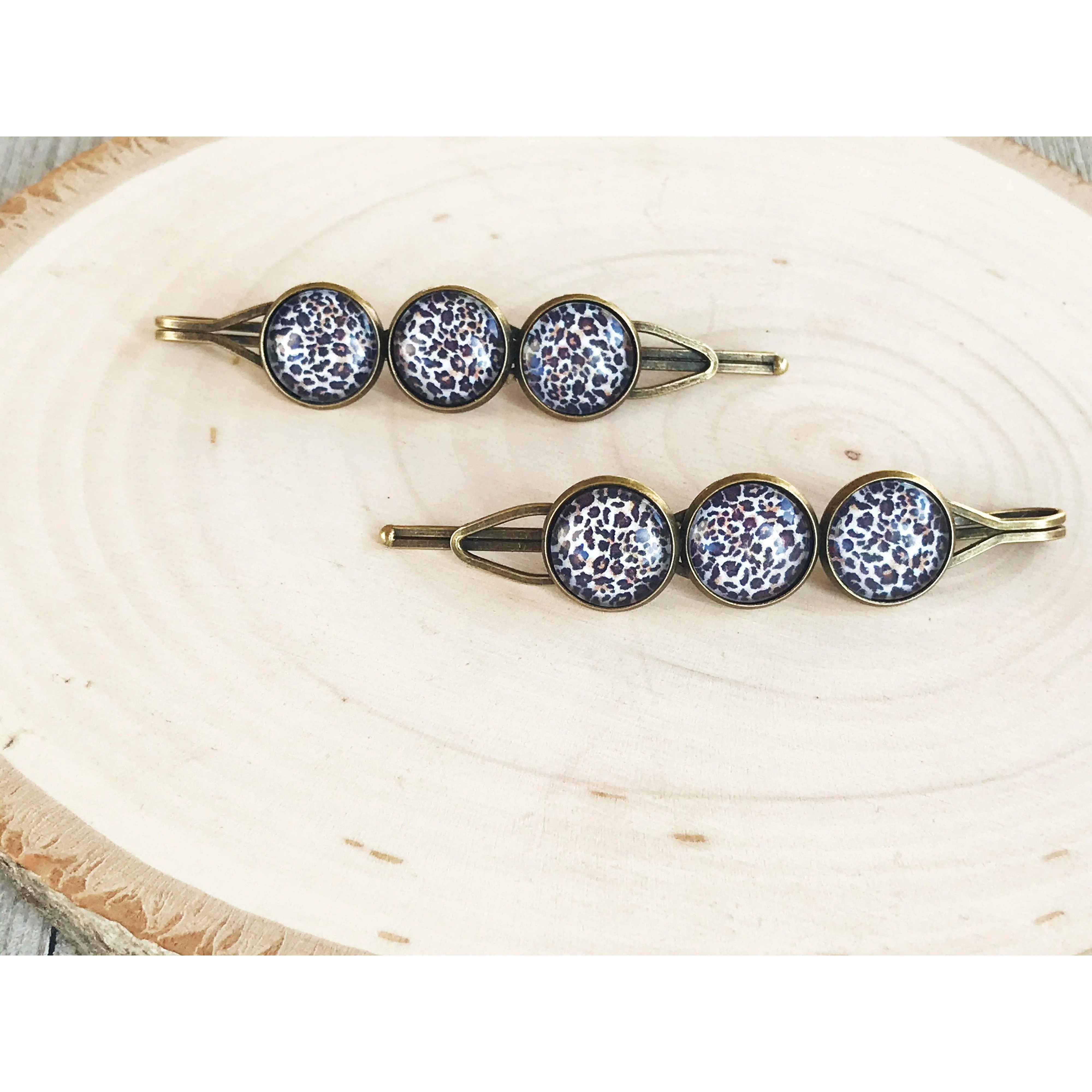 Animal Print Women’s Decorative Hair Pins - Trendy & Chic Hair Accessories