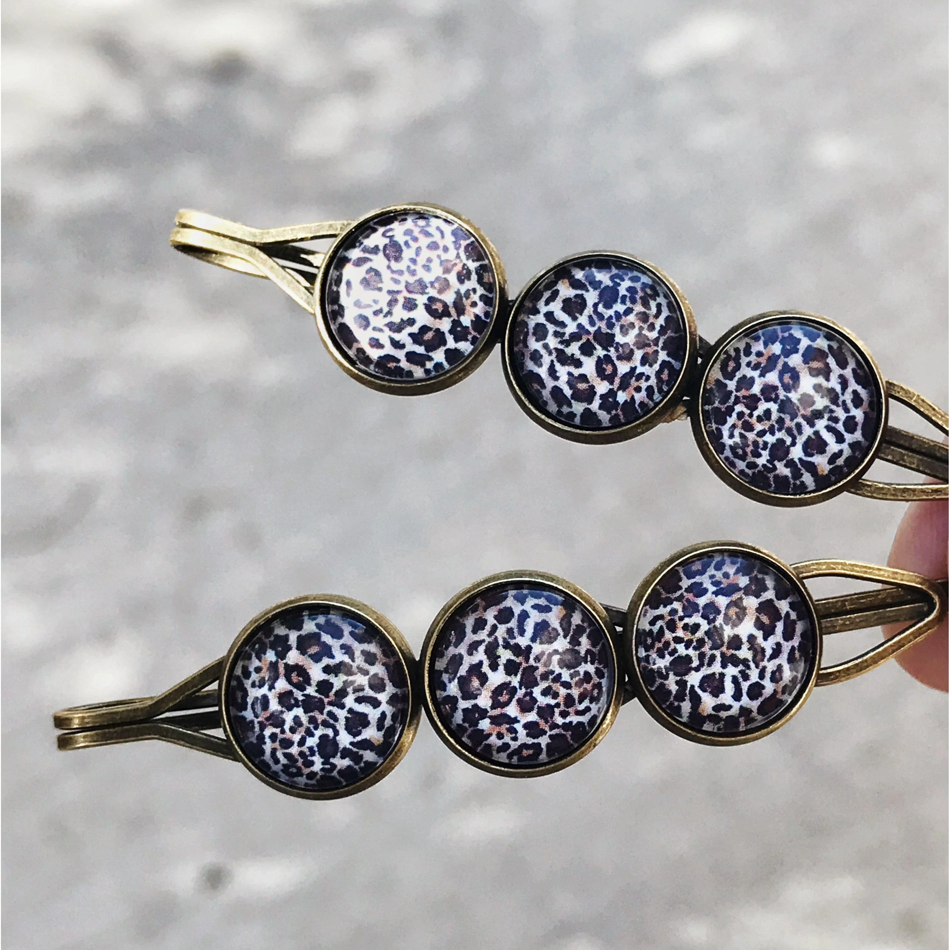 Animal Print Women’s Decorative Hair Pins - Trendy & Chic Hair Accessories