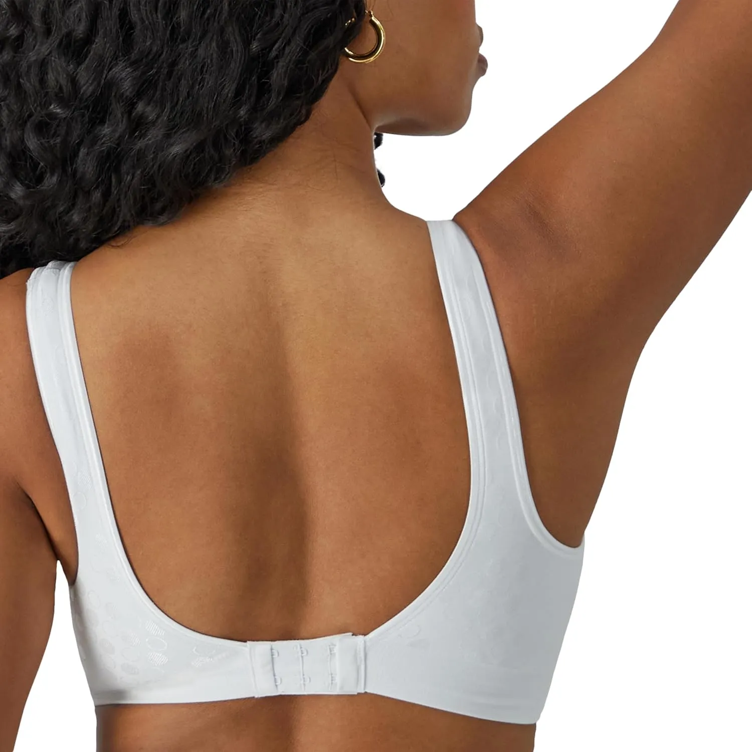 Bali Women's Comfort Revolution Wireless Bra, ComfortFlex Fit Full-Coverage Bra, DF3488