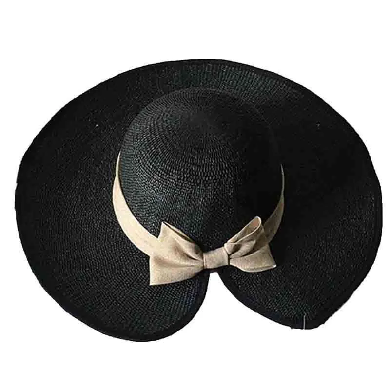 Bangkok Toyo Split Brim Summer Floppy Hat - Scala Hats