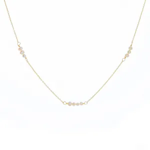 Bridal Multi Line Pearl Necklace