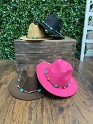 Bright Days & Hot Nights Adjustable Wool Hats