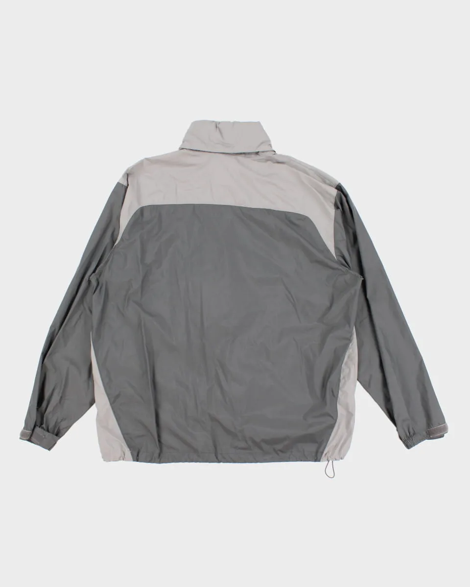 Columbia Grey Hiking Wind Breaker Jacket - XL