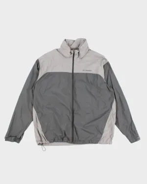 Columbia Grey Hiking Wind Breaker Jacket - XL