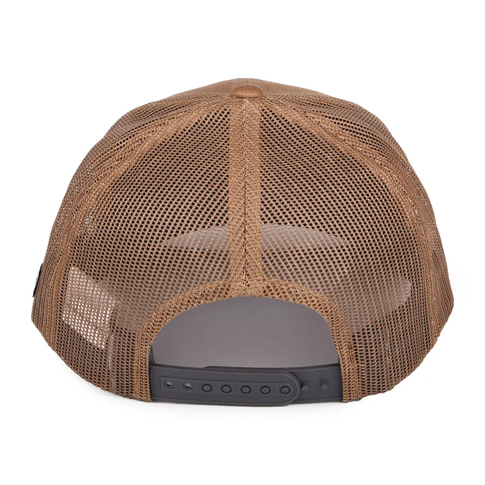 Columbia Hats Mount Hood Circle Mesh Trucker Cap - Brown