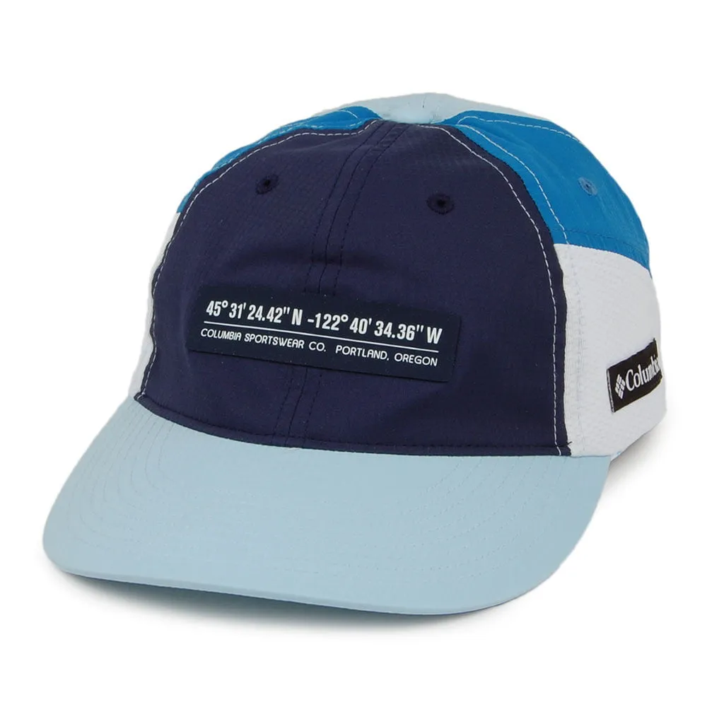 Columbia Hats Ripstop Colour Block Baseball Cap - Blue-Multi