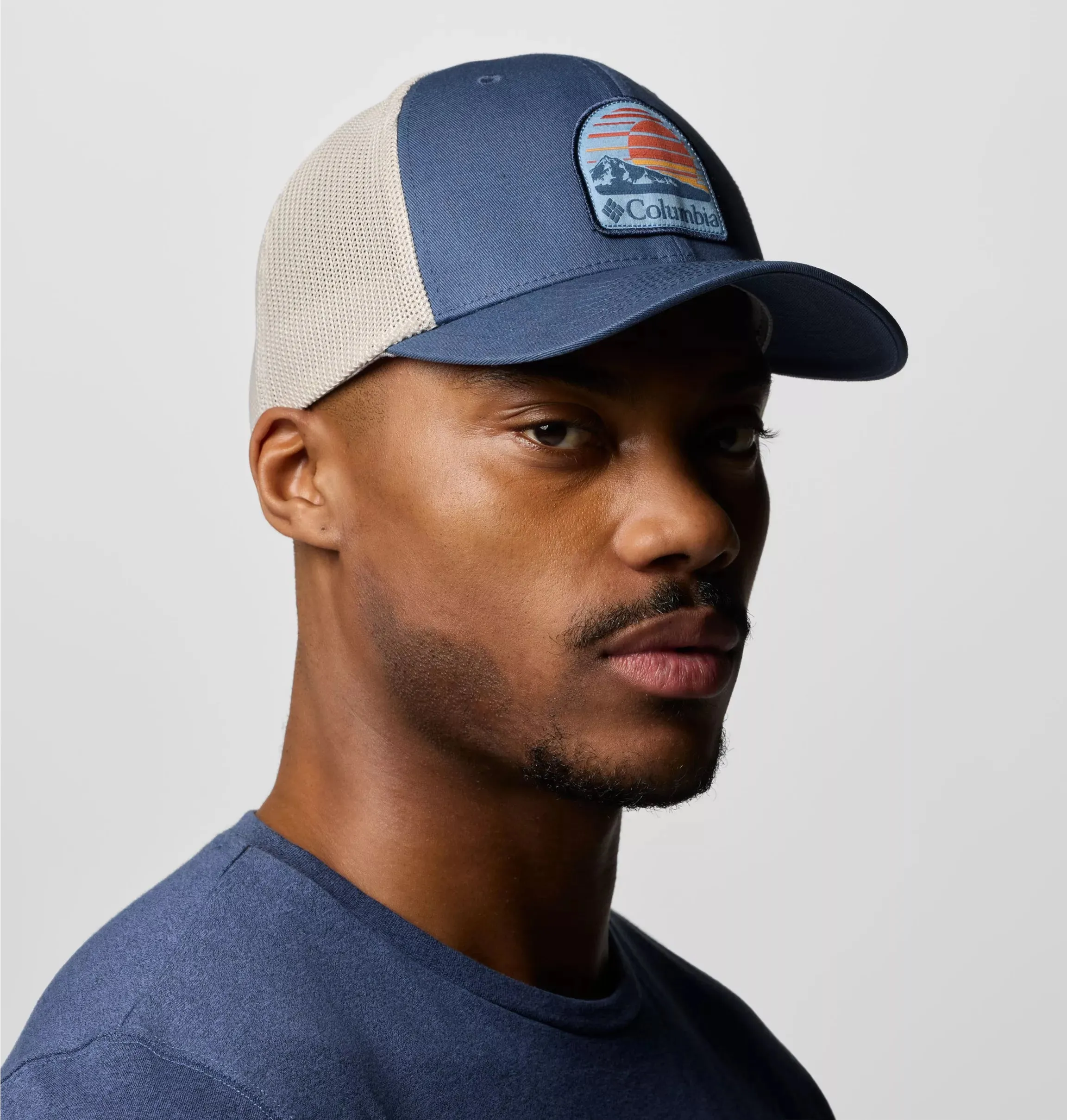 Columbia. Mesh Ball Cap in Dark Mountain/Dark Stone