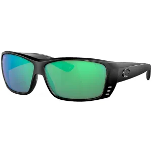 Costa Del Mar Men's Sunglasses - Cat Cay Blackout Frame Green Lens | 06S9024 902412