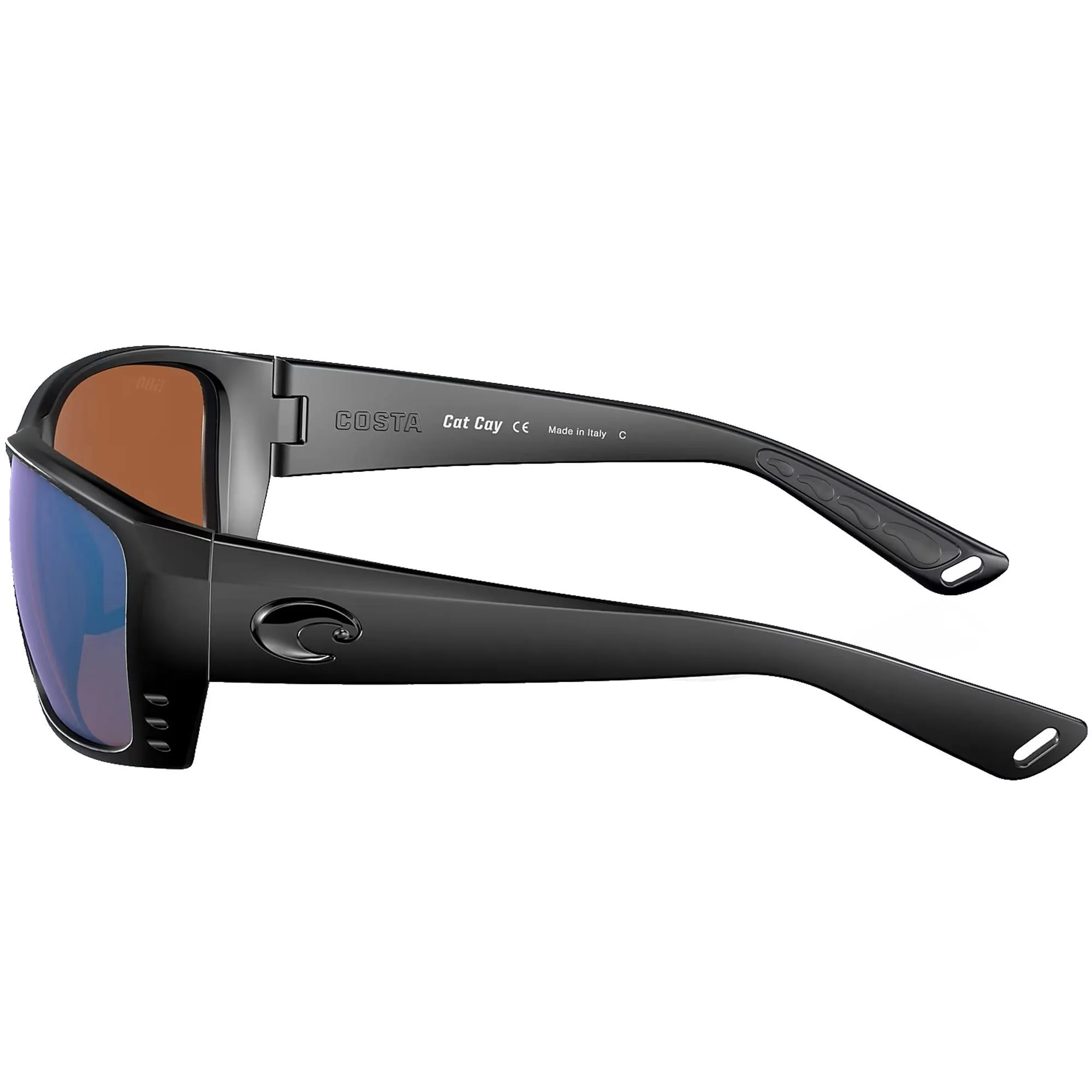 Costa Del Mar Men's Sunglasses - Cat Cay Blackout Frame Green Lens | 06S9024 902412