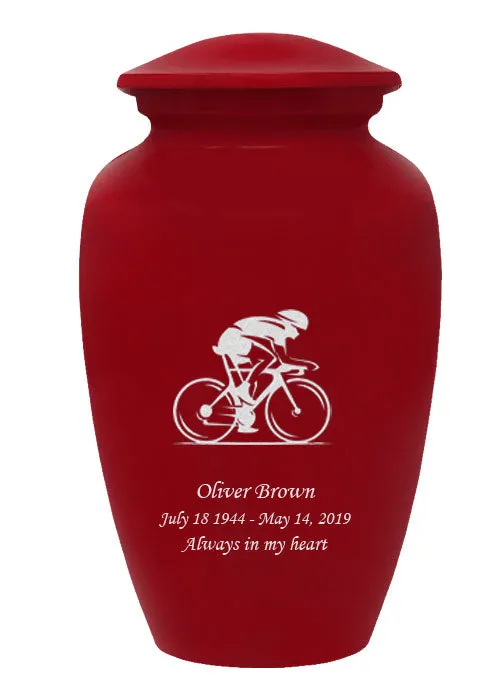 Custom Engraved Bicyclist - IUCE300-Bicyclist