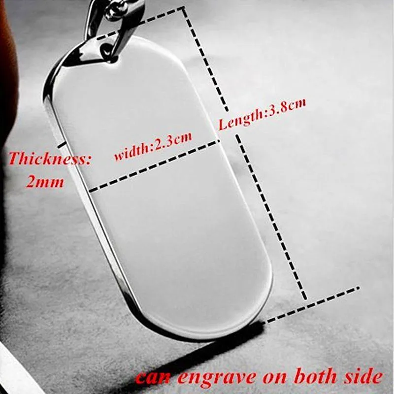 Custom Photo Engravable Keychains Sterling Silver