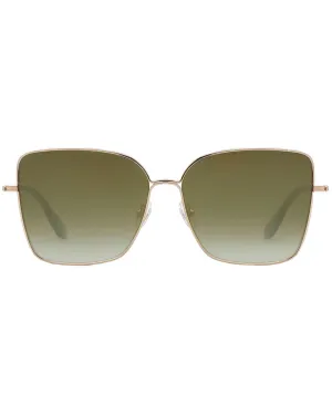 Dolly Sunglasses in Moss Mirrored