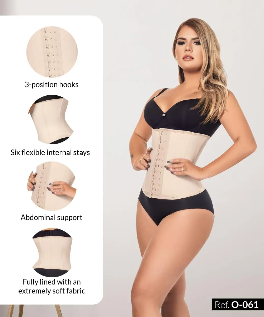 Forma Tu Cuerpo Waist Trainer for Women, Corset Shapewear, Hourglass Shape Faja Body Shaper, Waist Cincher for Women
