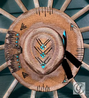 FREEBIRD TURQUOISE STONE FEDORA