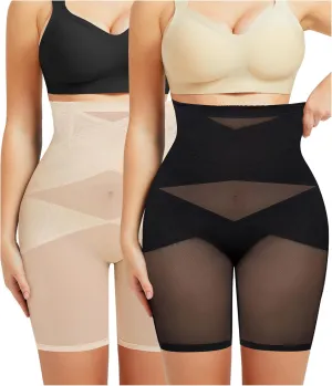 Gotoly Body Shaper for Women Tummy Control Shapewear Seamless Butt lifting Panties Waist Trainer Thigh Slimmer Underwear