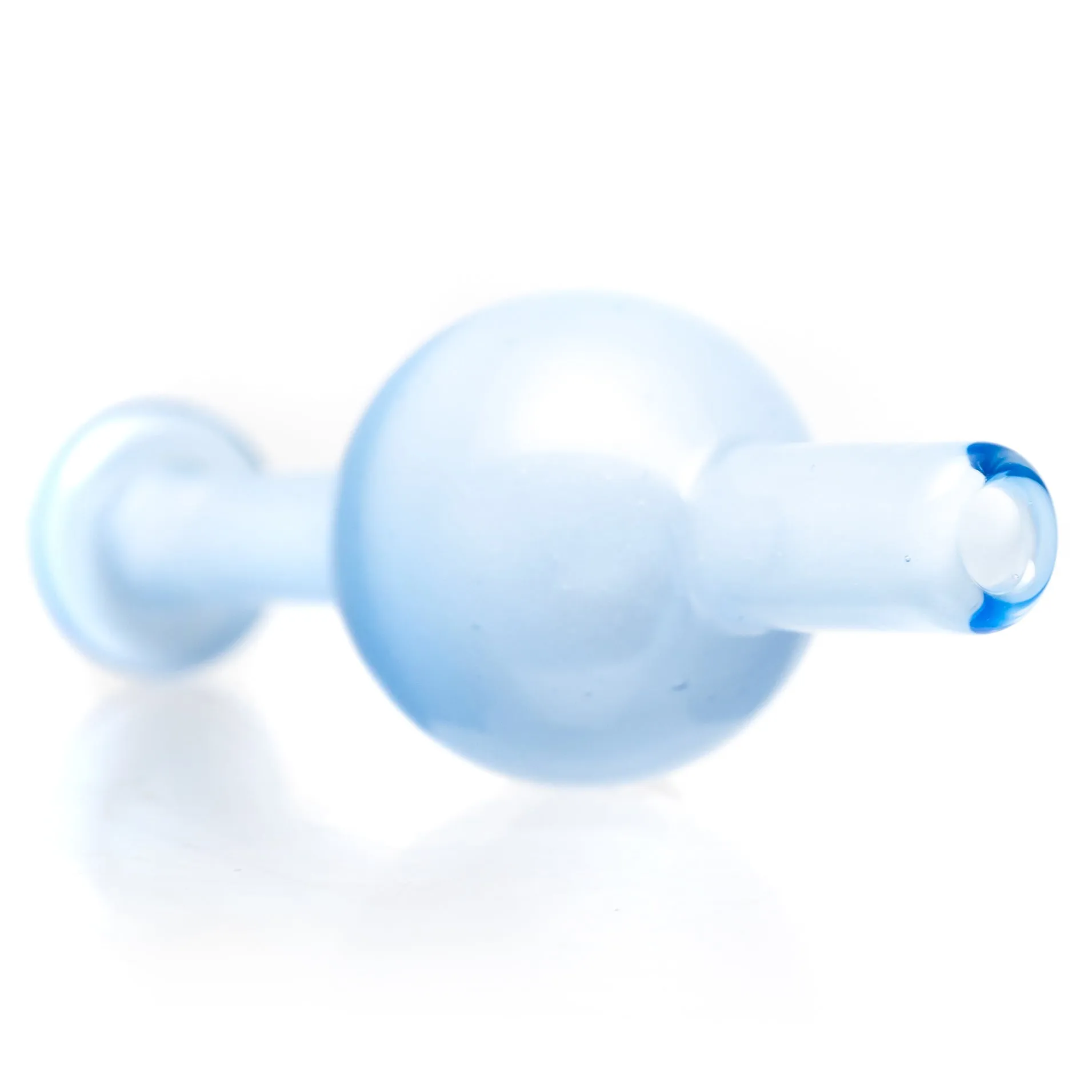 Keys Glass - Bubble Cap - One Piece - Blue Satin