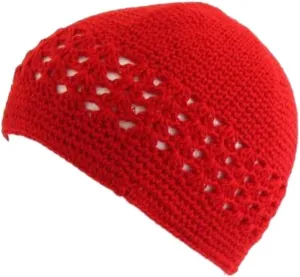 Knit Kufi Hat - Koopy Cap - Crochet Beanie