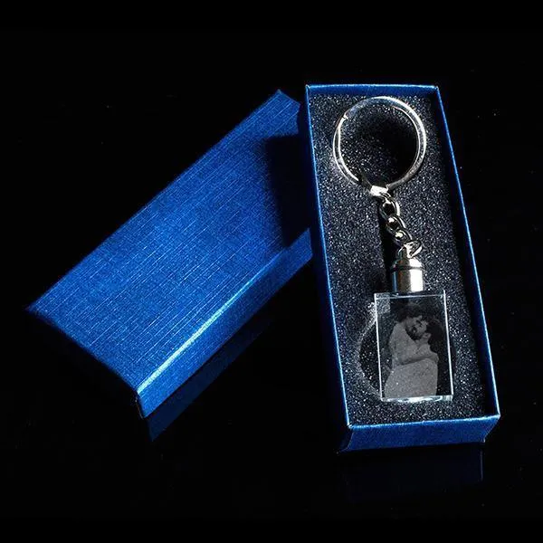Light Up Keychain With Picture - Personalized Light Up Keychains