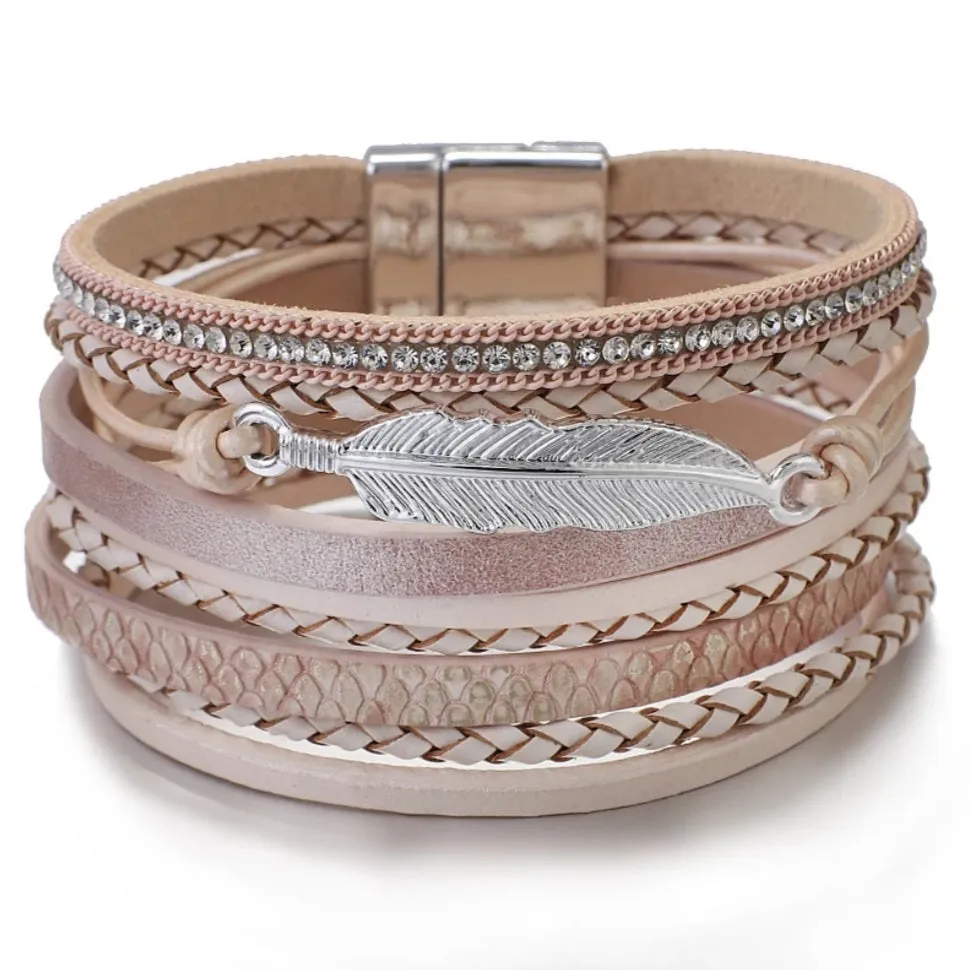 Marley Feather Cuff