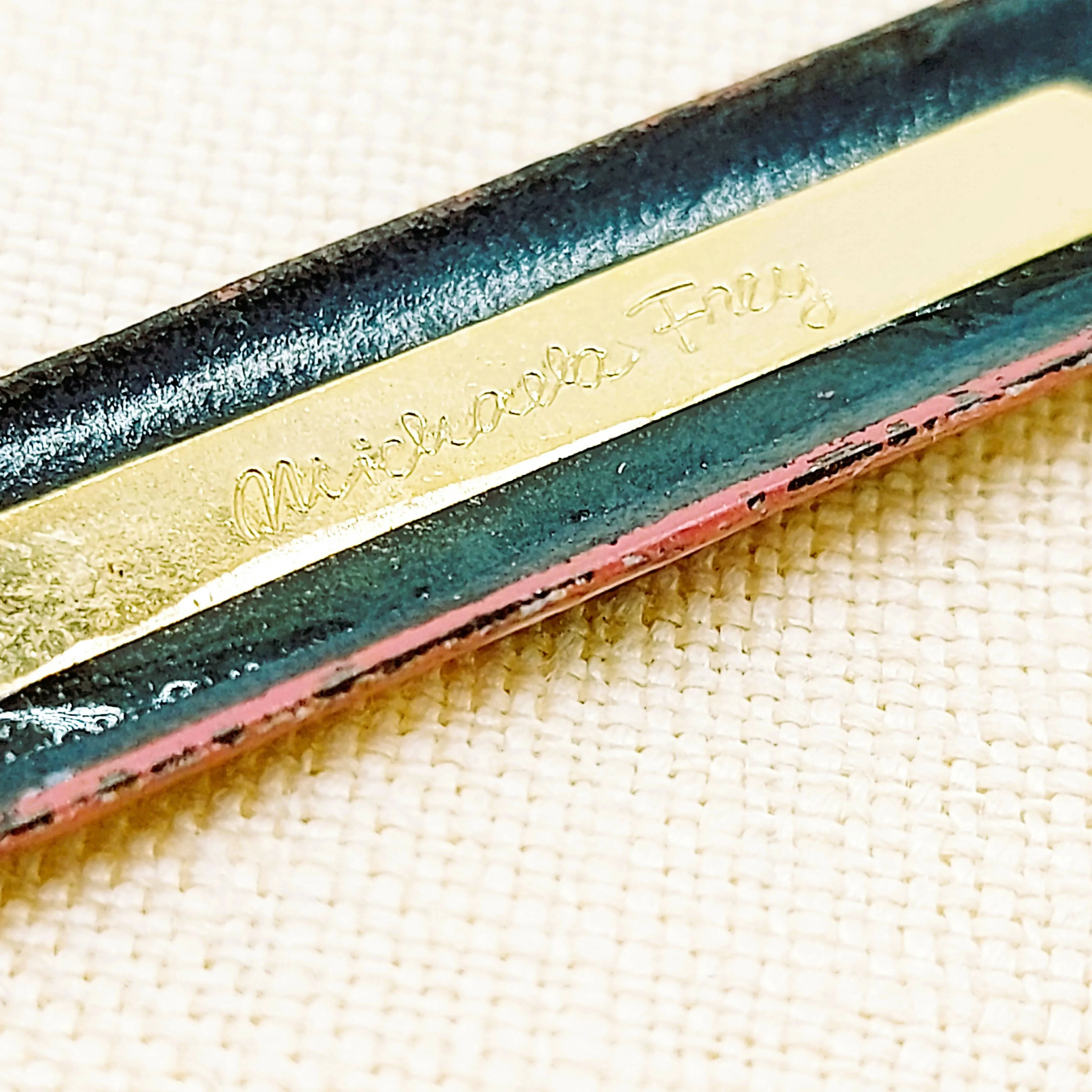 Michaela Frey Enamel Bar Brooch
