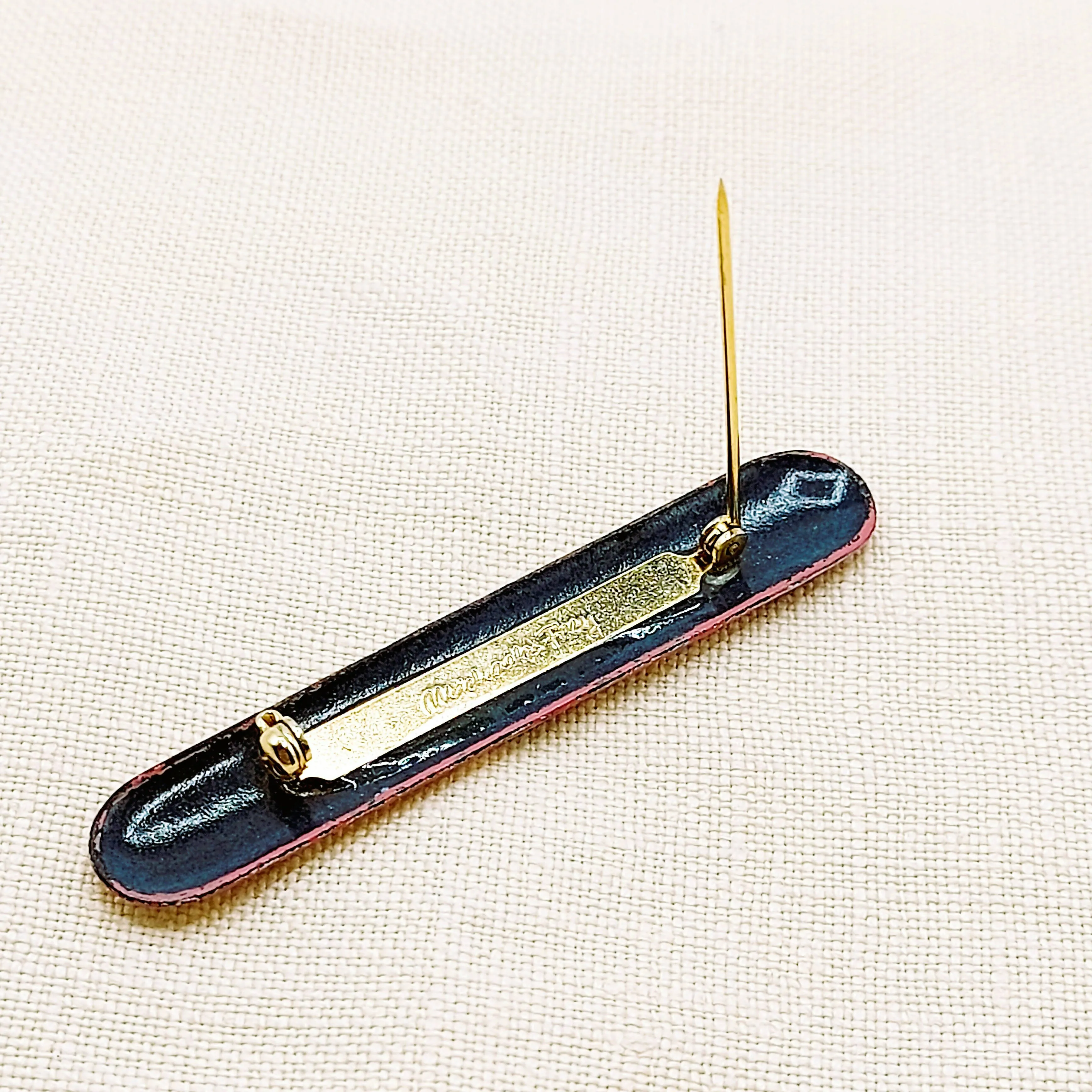Michaela Frey Enamel Bar Brooch