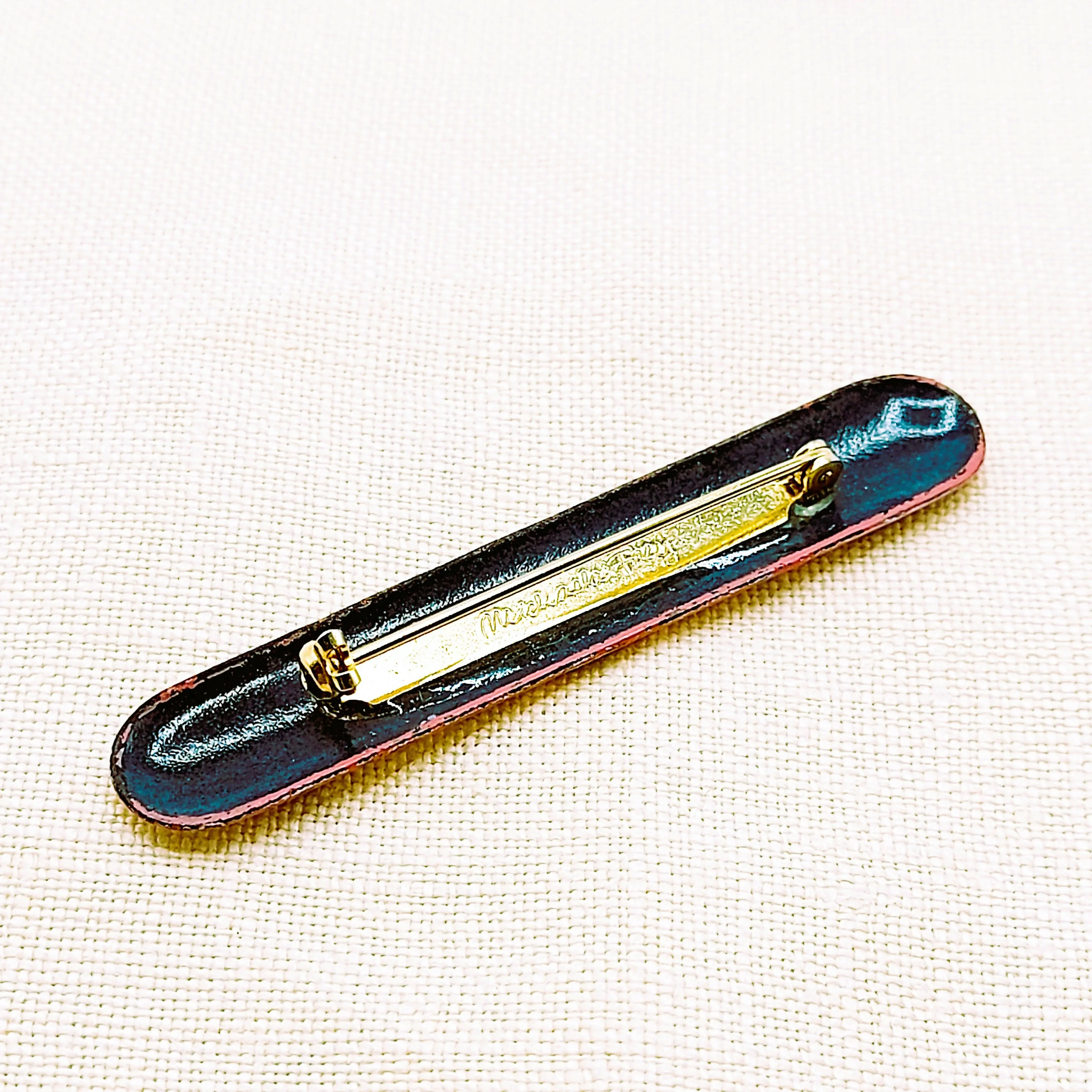 Michaela Frey Enamel Bar Brooch