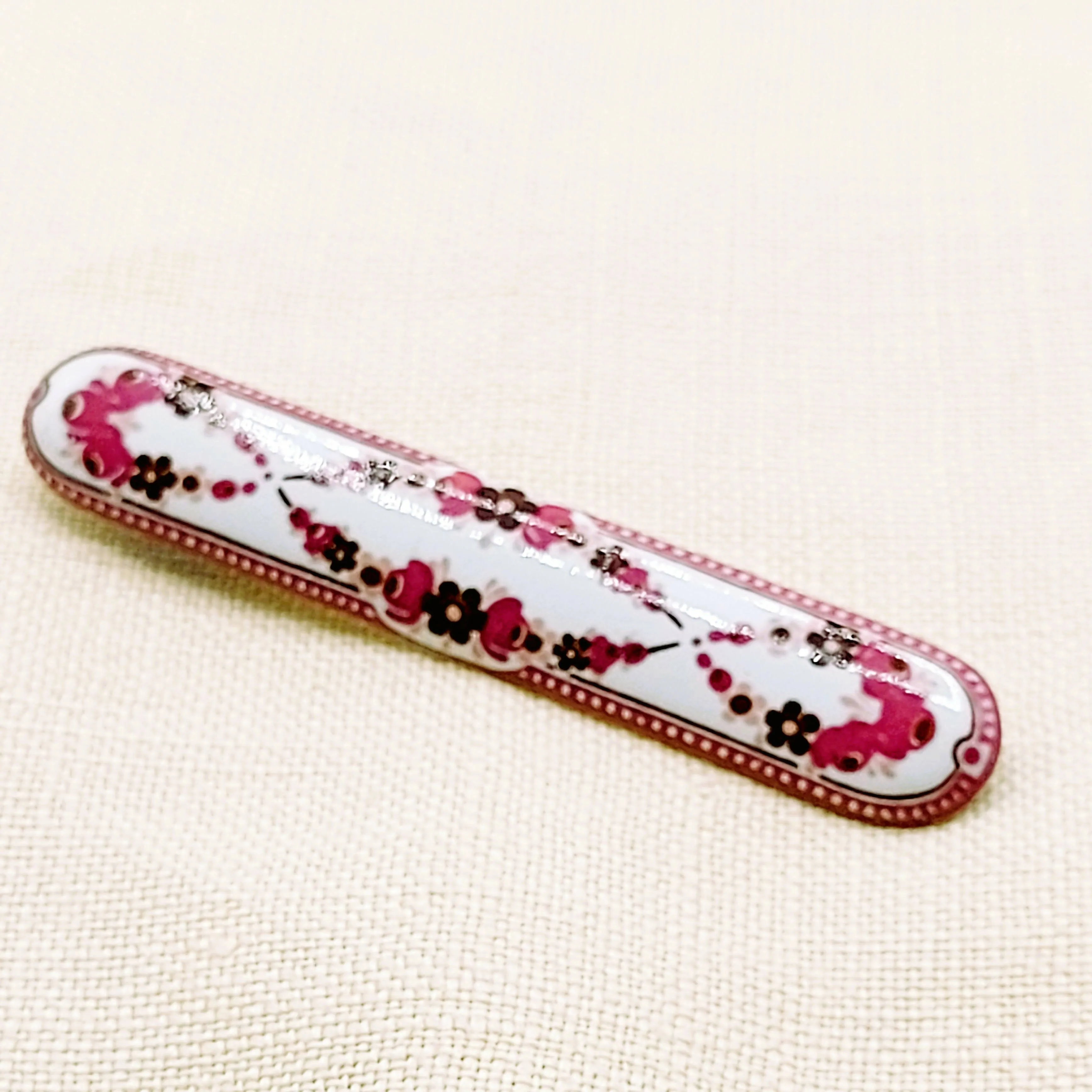Michaela Frey Enamel Bar Brooch