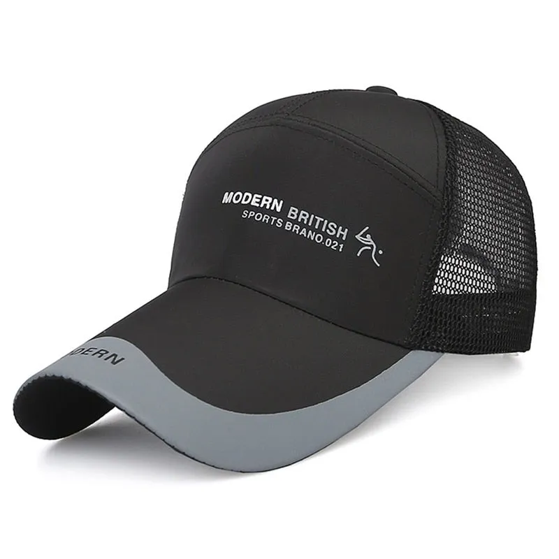 Outdoor Golf Fishing Hats for Men Quick Dry Waterproof Women Men Baseball Caps Adjustable Sport Summer Sun Hats