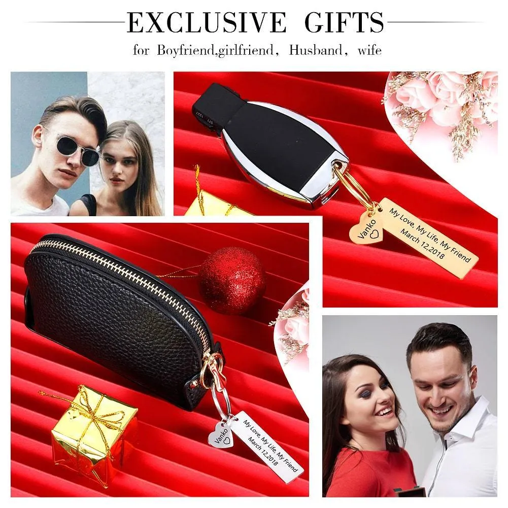 Personalized Drive Safe Keychain For Boyfriend