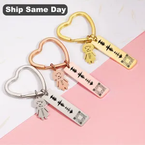 Personalized Keychain Gifts for Dad KCK 14 B