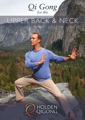 Qigong for Upper Back and Neck Pain Relief with Lee Holden DVD (YMAA) 2025 Qi Gong Dvd