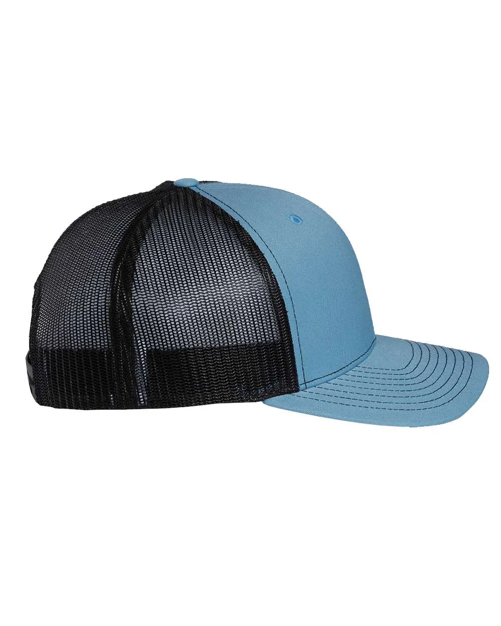 Richardson 112 Trucker Hat - Columbia Blue / Black