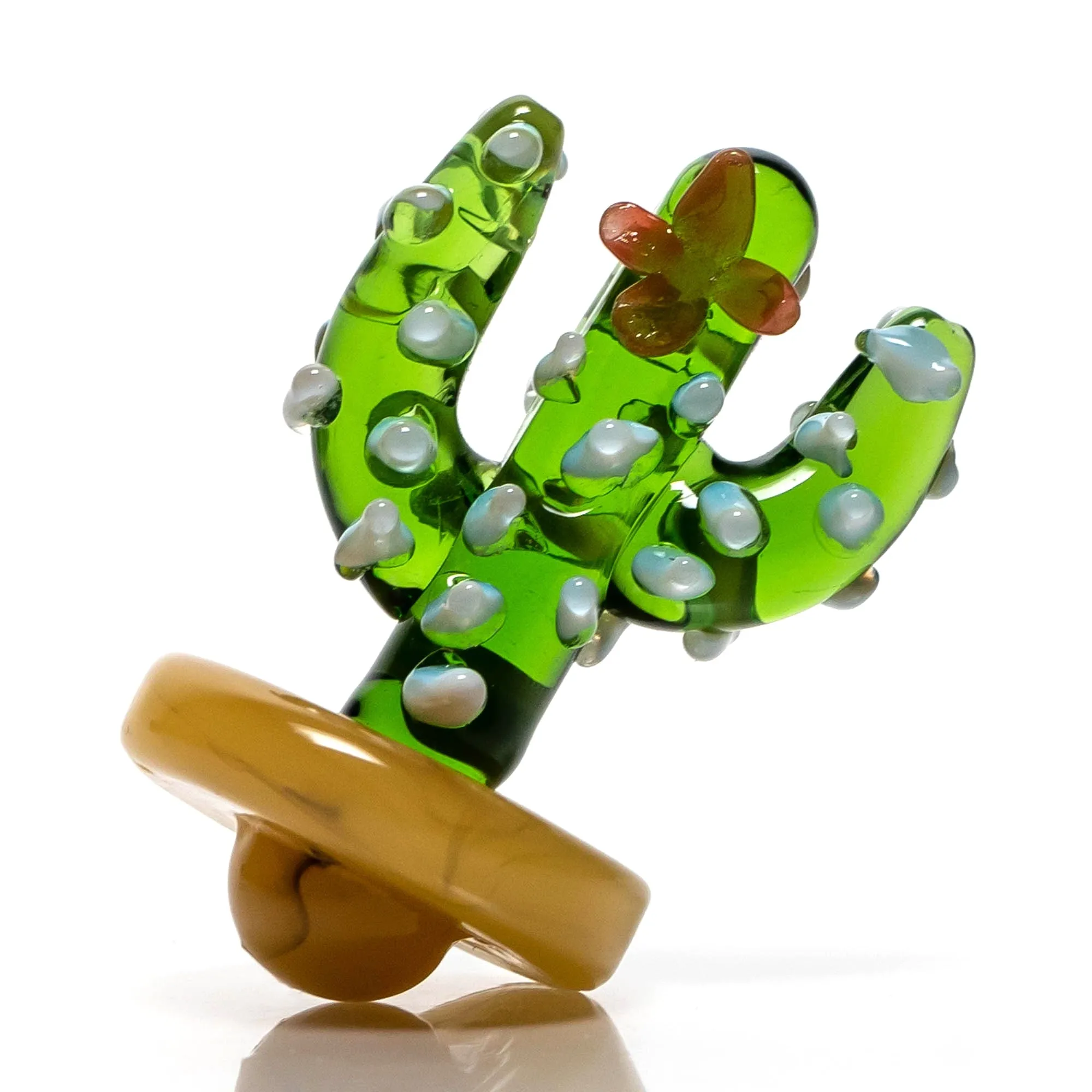 Shooters - Glass Top/Slurper Cap - Cactus