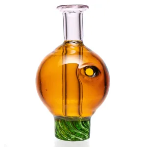 Shooters - Spinner Bubble Cap - Tri Color - Pink, Amber & Green