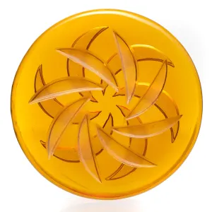 Shooters - Vortex Coin Cap - 6 Blade - Amber