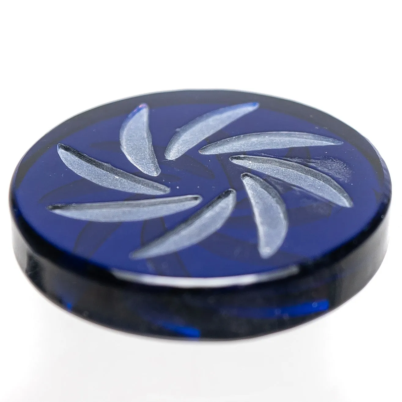 Shooters - Vortex Coin Cap - 8 Blade - Cobalt